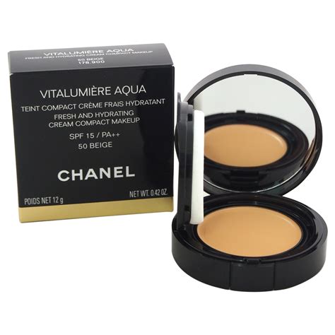 chanel fresh and hydrating cream compact makeup|Chanel hydra beauty creme.